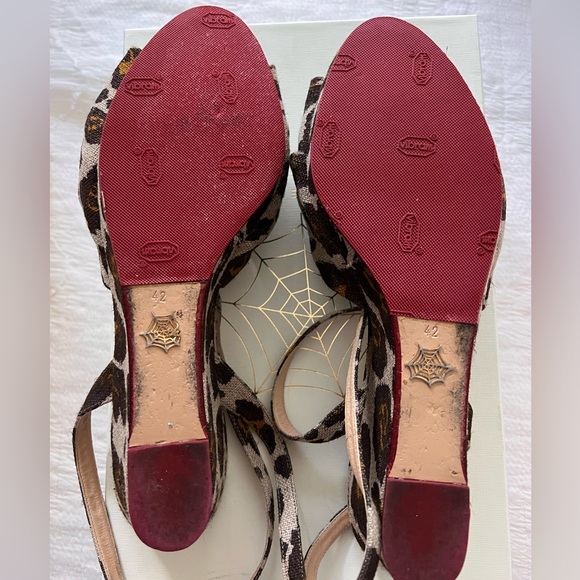 Charlotte Olympia leopard wedge sandal - Picture 3 of 7